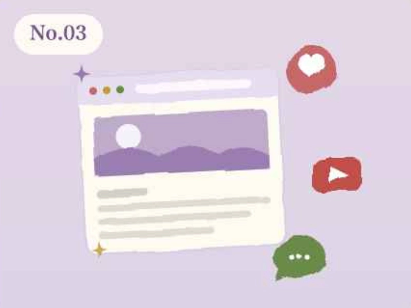 ホームページ・SNS発信の実例